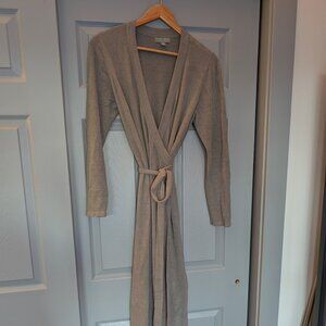 *SOLD* Barefoot Dreams Wrap dress charoal , sz med